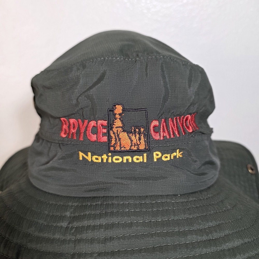 Bryce Canyon National Park Olive Green Boonie Bucket Sun Shade Hat Adult OS